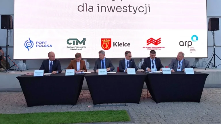 Strategic Logistics Expansion: Port Polska and Kielce Authorities Sign Letter of Intent for New Intermodal Rail Terminal in Obice