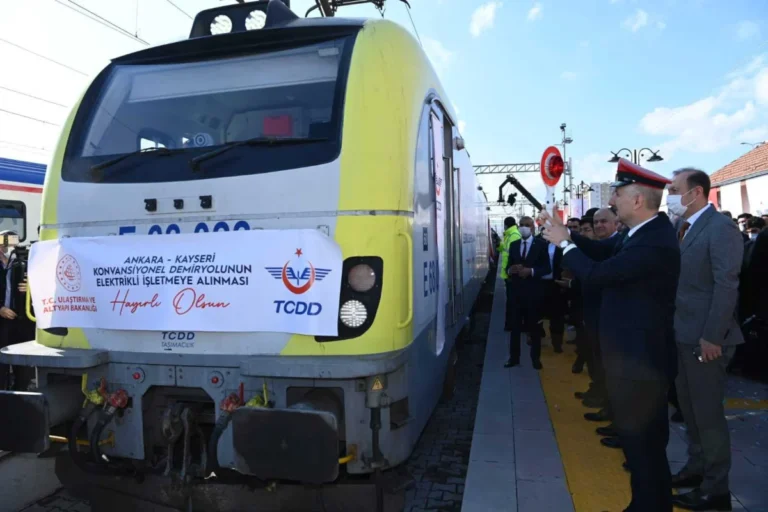 Turkey Reaches Major Milestone in Rail Modernization as Entire Ankara–Kayseri Line Goes Electric